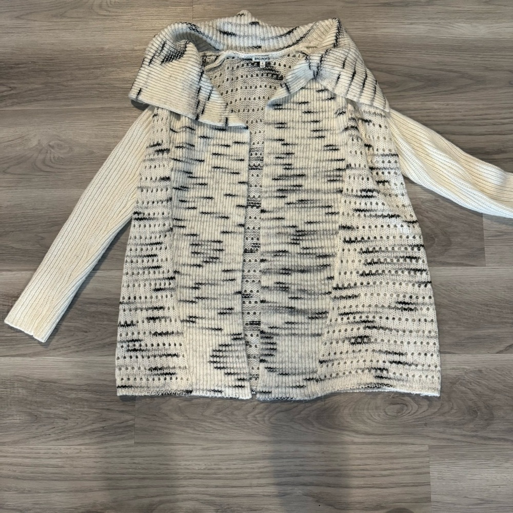 Rag Poets cardigan sweater size Small